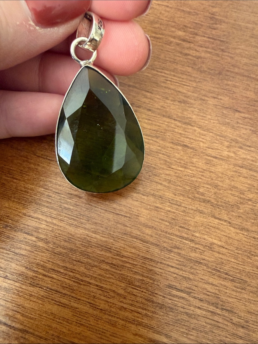 Peridot pendant